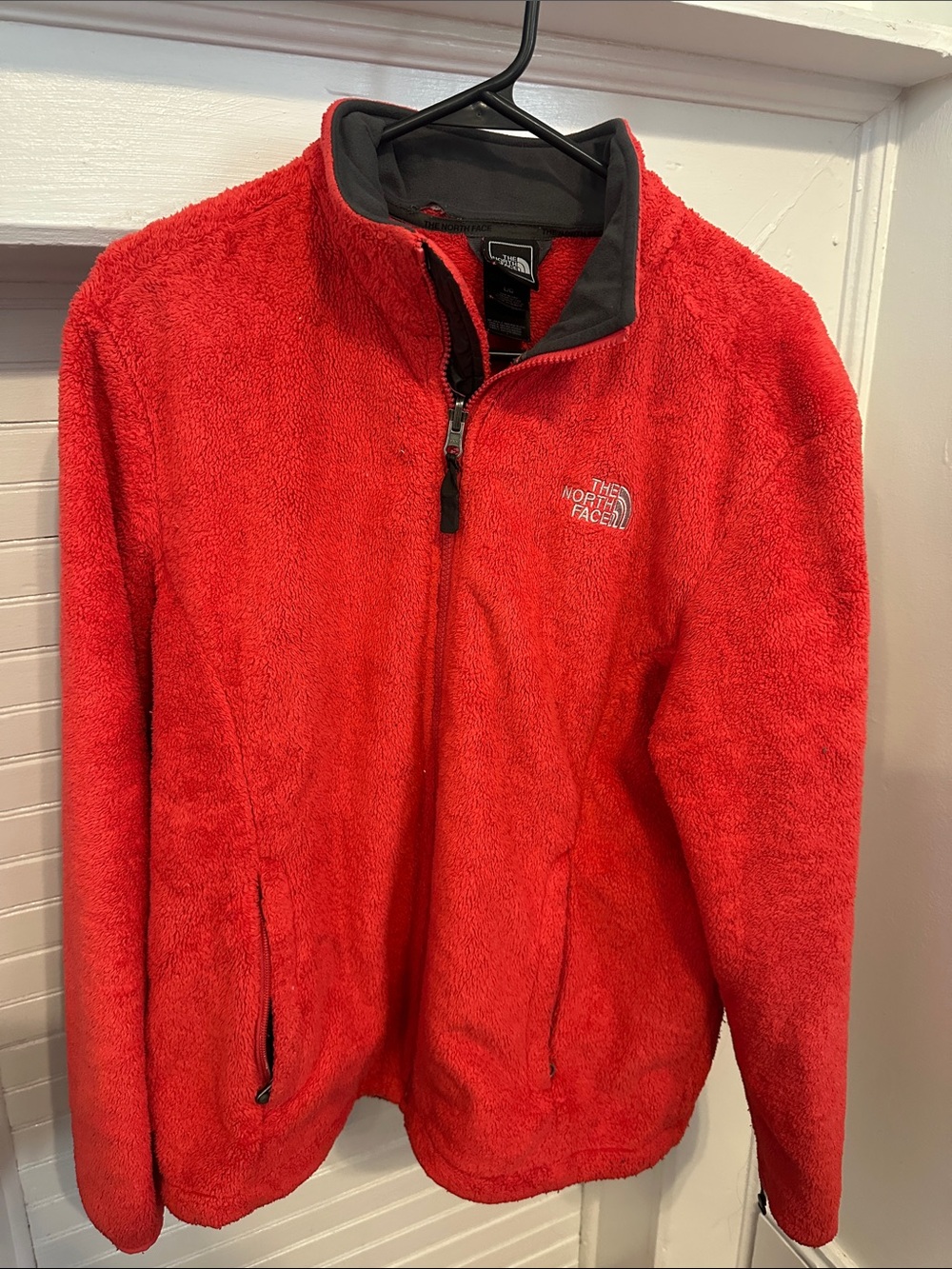 The North Face Red Fleece Jacket